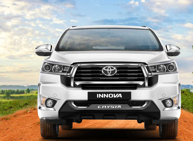 Toyota Innova Crysta on rent in Solapur
